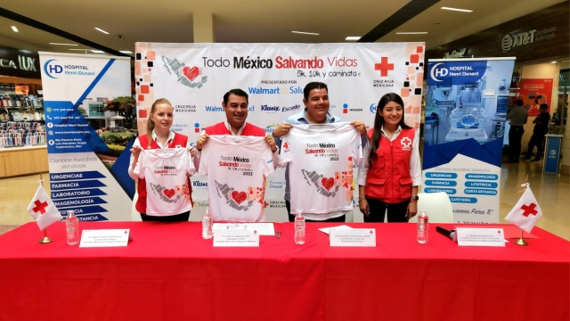 Cruz Roja Mexicana realizará la cuarta edición de la carrera con causa &#039;Todo México Salvando Vidas&#039;