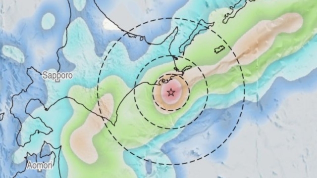 Sismo magnitud 6.1 sacude la isla Hokkaido en Japón