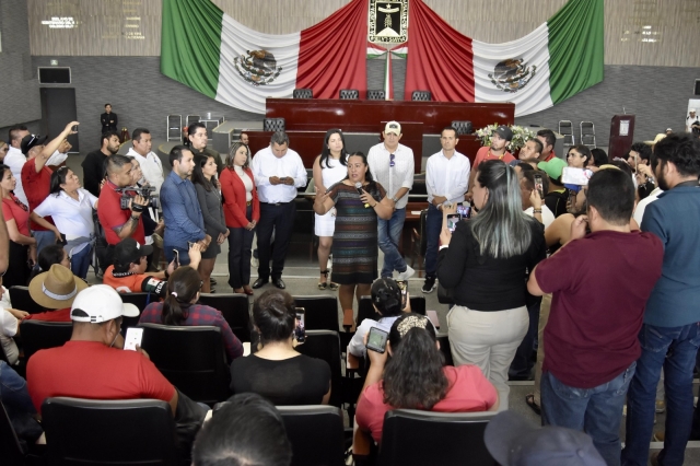 Atiende Congreso de Morelos demanda de las y los profesores de la entidad