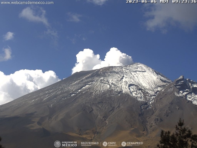 Regresa a Amarillo Fase 2 el semáforo del volcán Popocatépetl