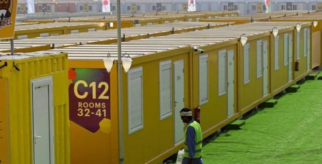 Qatar donará a Turquía y Siria 10 mil casas móviles utilizadas durante la Copa del Mundo