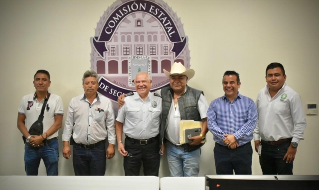Expone gobierno del estado al alcalde de Tlalnepantla estatus de seguridad del municipio