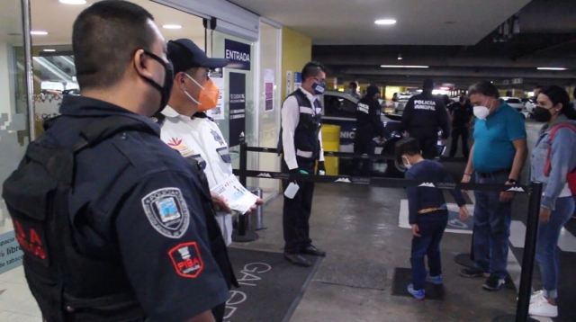 Refuerza SSP Cuernavaca campañas de prevención del delito en plazas comerciales