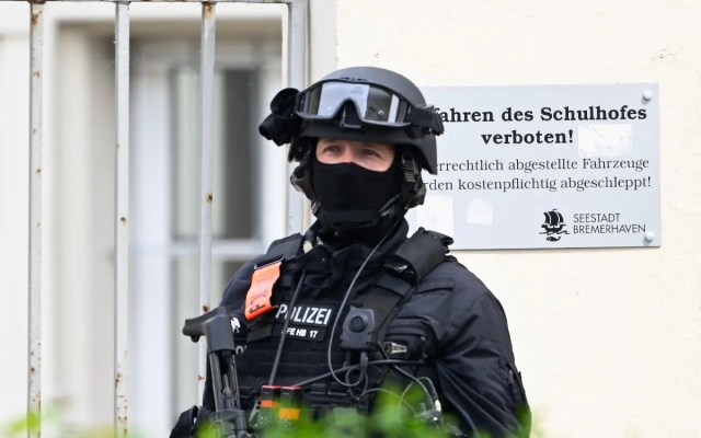 Tiroteo escolar en Alemania deja una mujer herida