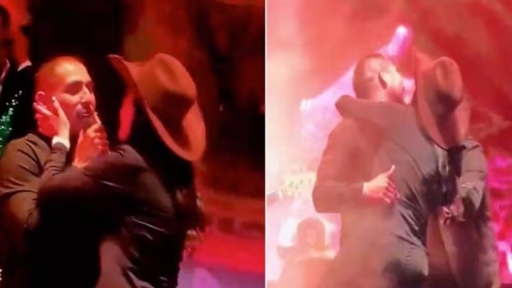 Incidente: Fan intentó besar a la fuerza a ‘Espinoza Paz’ en pleno concierto