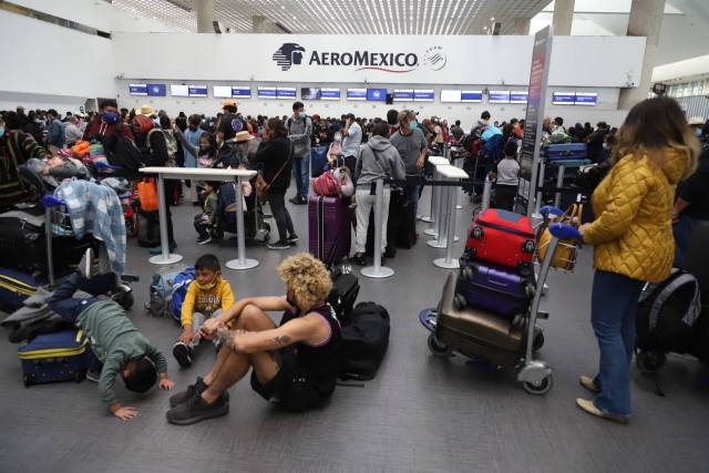 Aeroméxico regulariza operaciones en AICM.