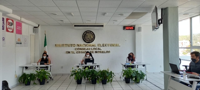 Avanza INE Morelos en proceso para definir a funcionarios de casilla