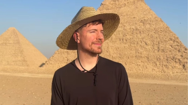 MrBeast alquila las pirámides de Egipto para su nuevo proyecto