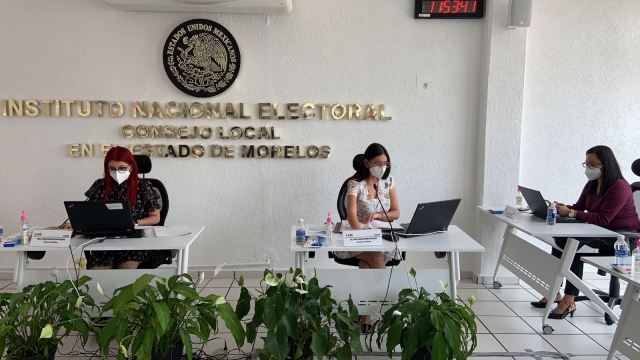 Llama Consejo Local del INE Morelos a cumplir con medidas de sanidad