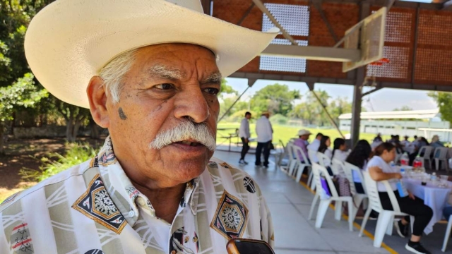 Delfino Sánchez Salazar, presidente del Comisariado Ejidal de Tetecala.