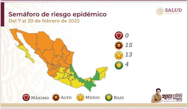 Morelos permanece en amarillo en el semáforo de riesgo epidémico