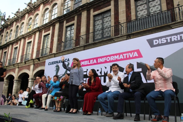 Encabeza Margarita González Saravia asamblea informativa &#039;Reforma al Poder Judicial&#039;