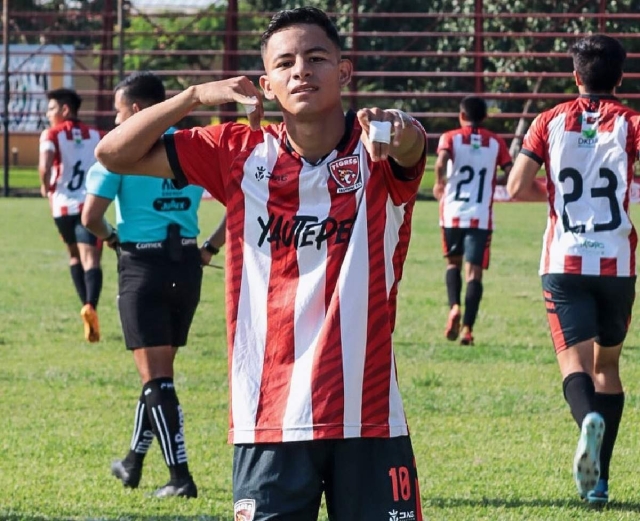 Edrei García, anotador de tres goles en el torneo.