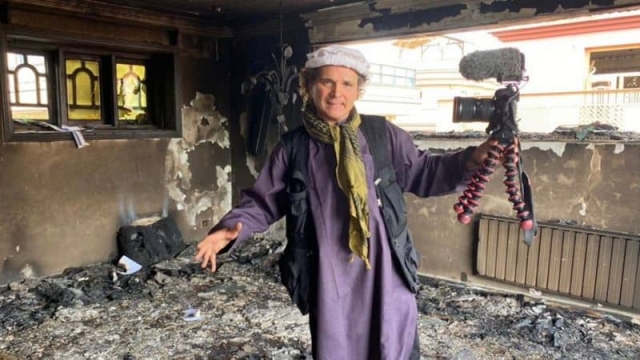El chileno Jorge Said producía reportajes en Kabul cuando cayó la capital