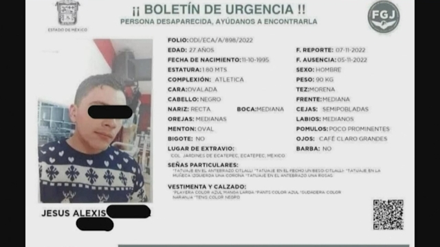 Caso Mónica Citlalli: Detienen a Jesús Alexis, principal sospechoso de su muerte