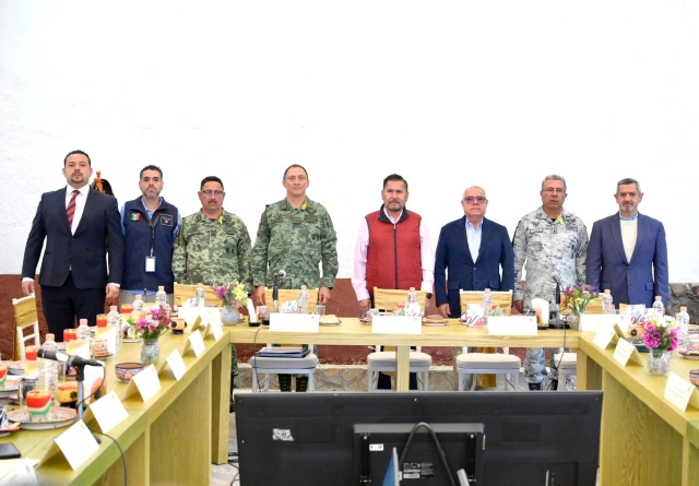 Informa Mesa de Coordinación Estatal de operativo durante festejos patrios