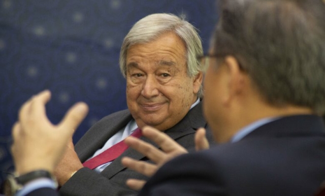António Guterres reafirma compromiso para una desnuclearización de Corea del Norte