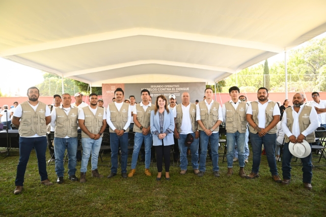 En Morelos combatimos el dengue de manera coordinada, gobierno y sociedad: Margarita González Saravia