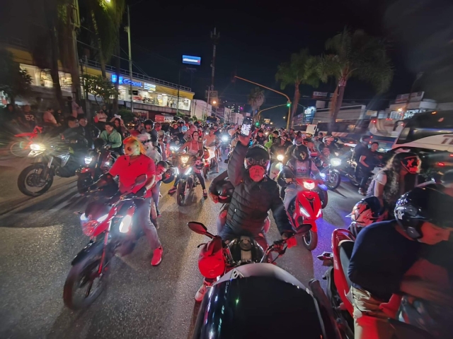 Bikers organizan &#039;Mega Rodada del Terror&#039; en Cuernavaca