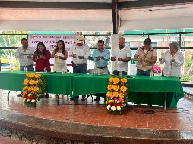 Inauguran Centro de Atención Agraria en Cuautla
