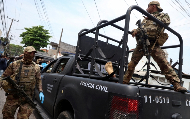 Operación policial en Brasil deja 64 muertos, la más letal de la historia