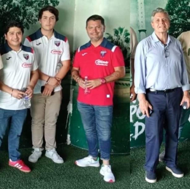 Visitan directivos del Atlante y la Liga MX el “Coruco” Díaz