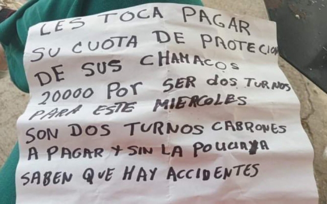 Amenazan primaria en Coatzacoalcos, les exigen cobro de piso