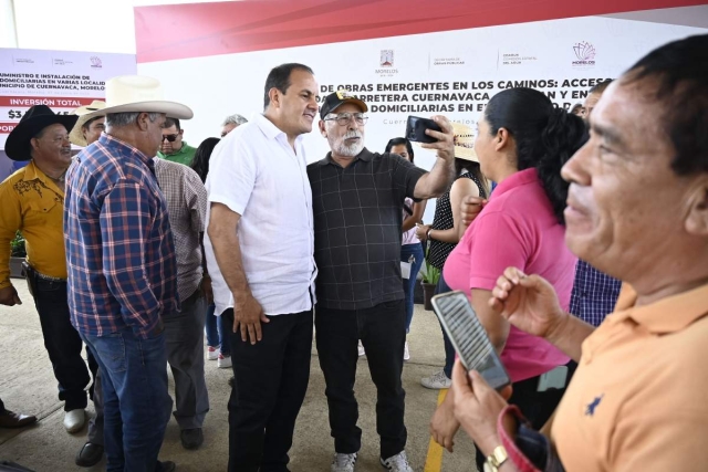 Mejora gobierno de Cuauhtémoc Blanco infraestructura carretera e hidráulica en Cuernavaca