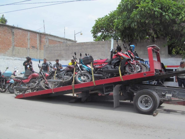 El funcionario mencionó que este gobierno quiere seguir con los operativos de “Moto Segura” en toda la entidad.