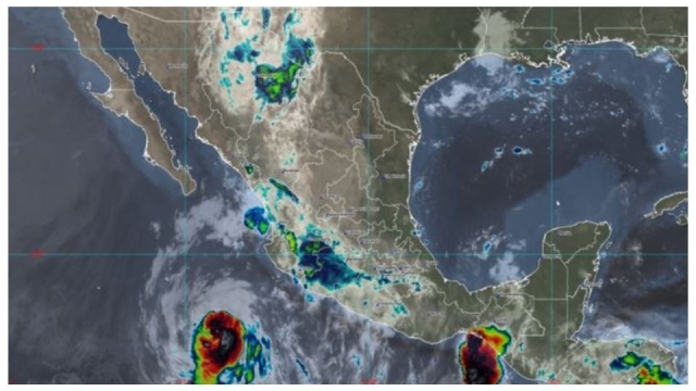 Huracán Bonnie se debilita a categoría 2 al sur de las costas de Jalisco y Colima