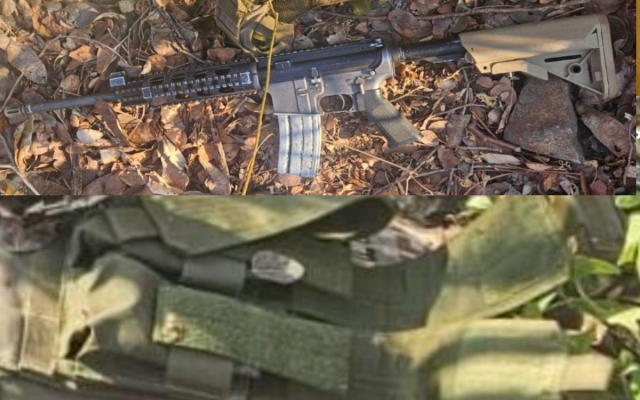 Decomisan armamento tras narcobloqueos en Michoacán