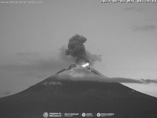 Este año, el volcán ha registrado mucha actividad.