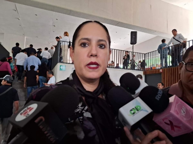 Karla Aline Herrera, secretaria de Educación, expresó que se promoverá una mejor alimentación en las escuelas. 