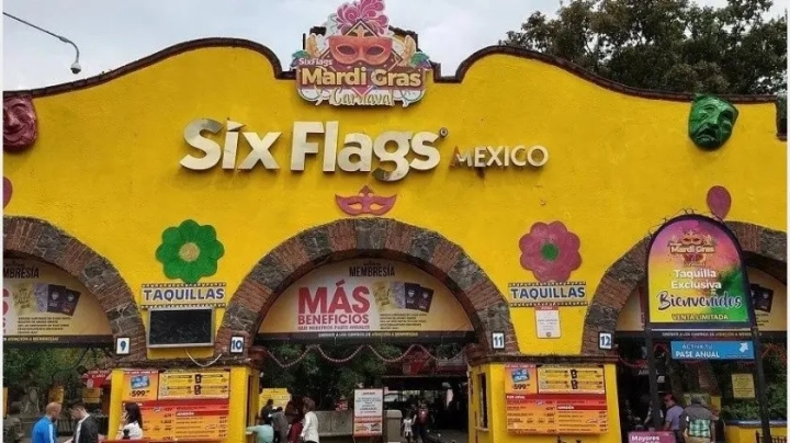 Transmiten por Instagram extraña persecución en Six Flags México