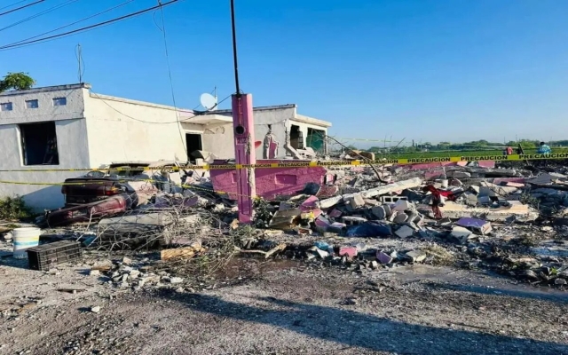 Explosión en Tamaulipas deja una persona fallecida y seis heridas