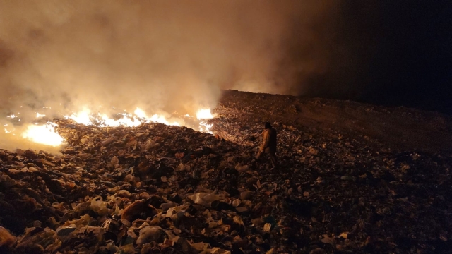 Se incendia basurero municipal de Jojutla