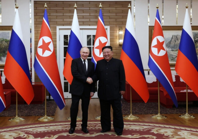 Kim Jong-un y Putin firman acuerdo estratégico de defensa mutua