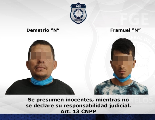 Prisión preventiva contra dos acusados de secuestro exprés cometido en Cuautla