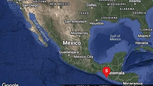 Fuerte sismo de 5.8 grados sacude Ciudad Hidalgo, Chiapas