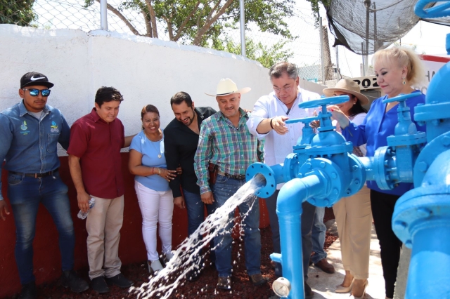 Alcalde de Jiutepec entrega rehabilitación de pozo de agua para mejorar el suministro a favor de mil 613 usuarios
