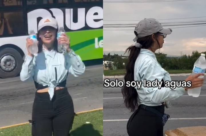 La Nueva Sensación: &#039;Lady Aguas&#039; Roba Suspiros en Monterrey