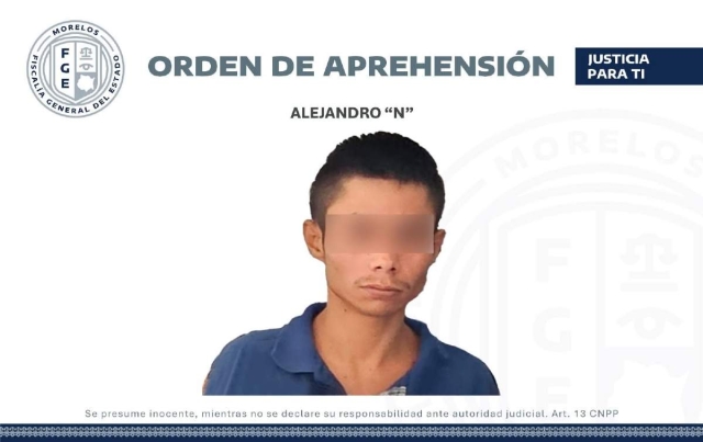 Capturan a un hombre acusado de homicidio