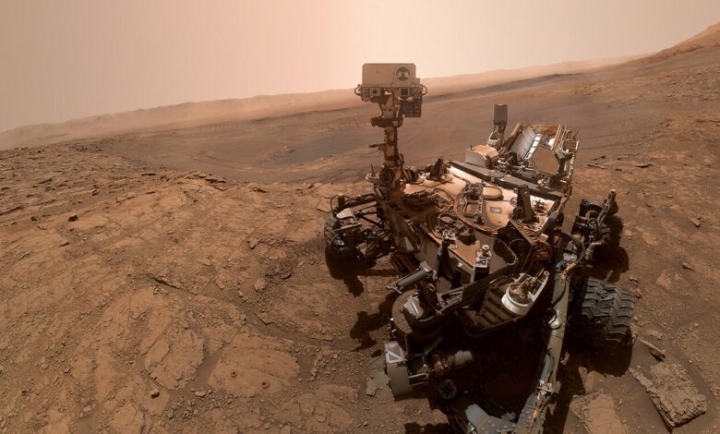 Robot explorador Curiosity cumple 10 años de haber llegado a Marte