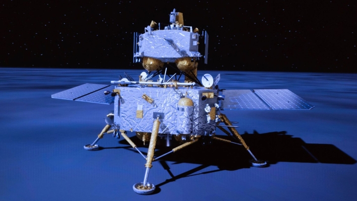 Sonda china Chang&#039;e 6 aterriza en la cara oculta de la Luna