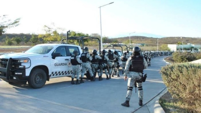 Arriban a Colima 300 elementos de la Guardia Nacional para disminuir homicidios
