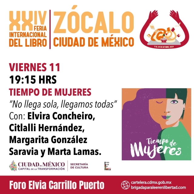 Morelos presente en la XXIV Feria Internacional del Libro en el zócalo de CDMX