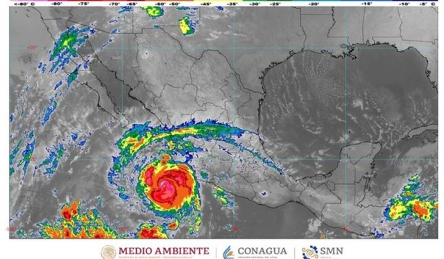 ‘Roslyn’ se intensifica a huracán categoría 4; en estos estados habrá lluvias