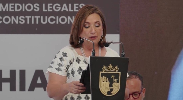 Xóchitl Gálvez apoya reforma judicial, pero rechaza elección popular de ministros