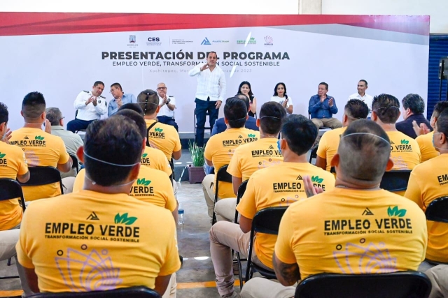 Visita gobernador Cereso de Atlacholoaya para inaugurar taller de trabajo &#039;Empleo Verde&#039;