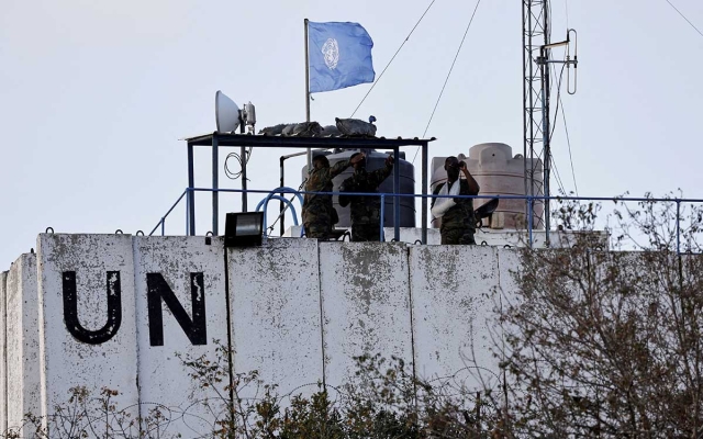 Cascos azules acusan a Israel de atacar su posición en el Líbano